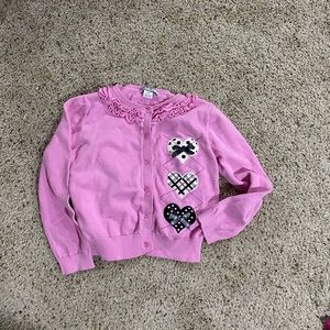 Size 6 Hartstrings Cardigan pink